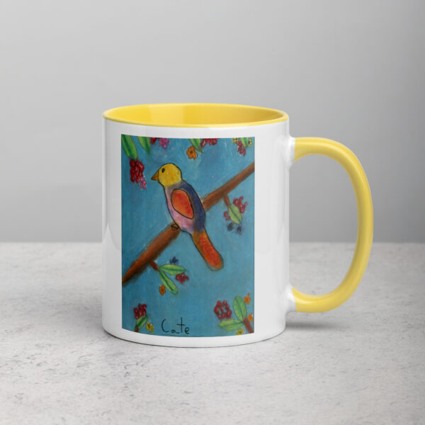 Bird Mug with Color Inside - Image 42