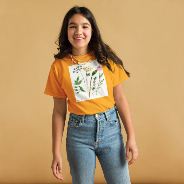 Flowers Youth classic tee - Image 8