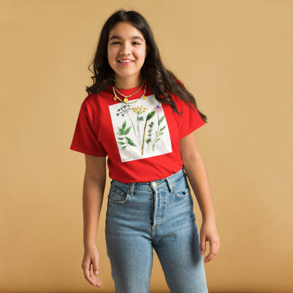Flowers Youth classic tee - Image 4