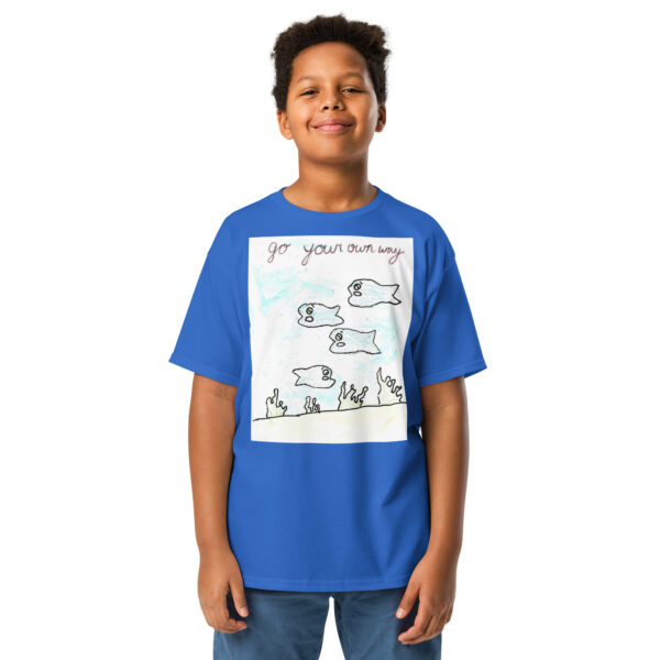 Go your own way Youth classic tee - Image 8
