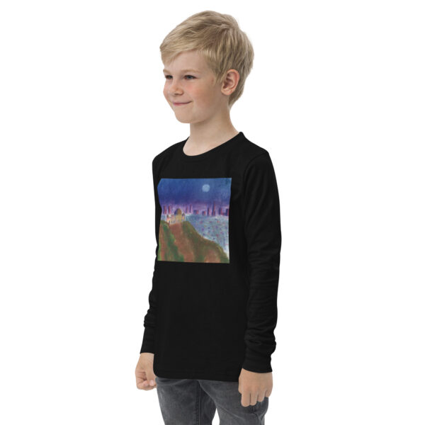 Night SkyYouth long sleeve tee - Image 2