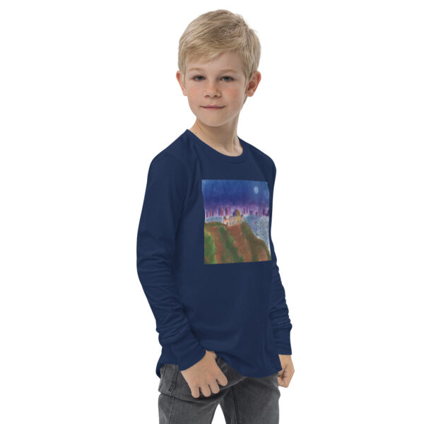 Night SkyYouth long sleeve tee - Image 6