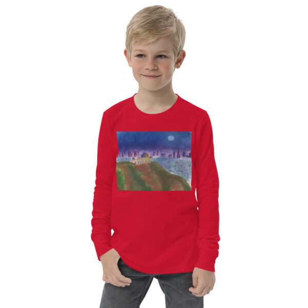 Night SkyYouth long sleeve tee - Image 7