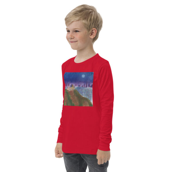 Night SkyYouth long sleeve tee - Image 8
