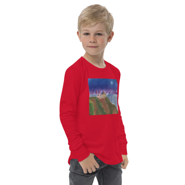 Night SkyYouth long sleeve tee - Image 9